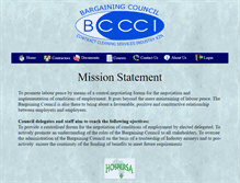 Tablet Screenshot of bccci.co.za